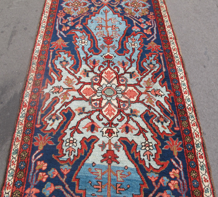 Long Persian Wool Runner, 